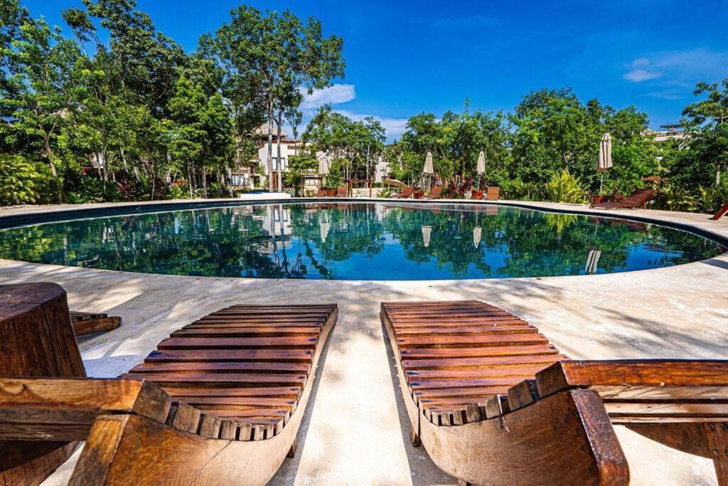 Tulum Jungle Villas - Villa Afterlife Bagian luar foto